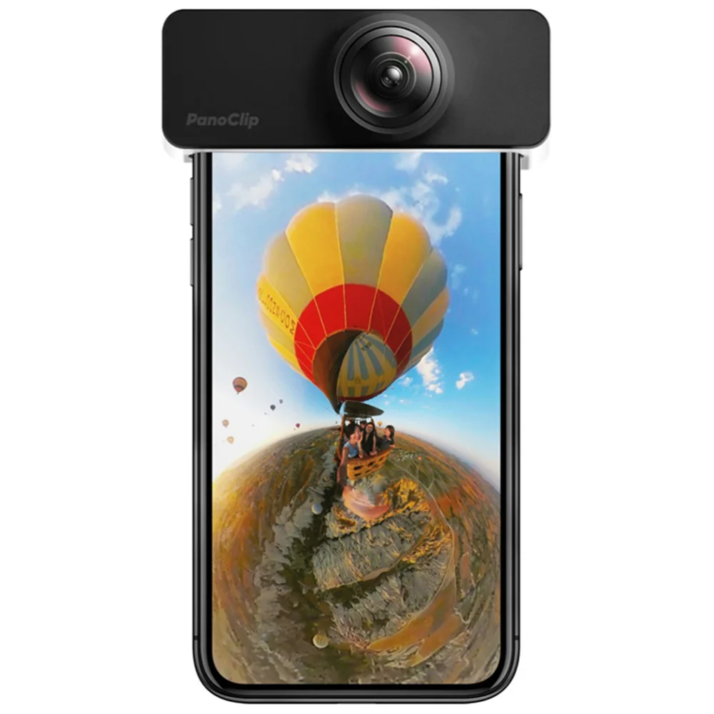 

360 Lens Compatible with iPhone Capture 360 Degree Panoramic Camera Lens Instant Sharing To Your Social Medias (iPhone