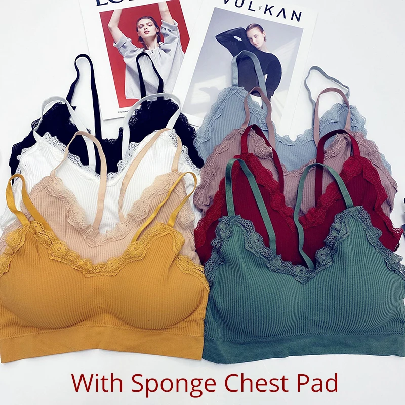 

Sports Bra For Women Gym Top Fitness Push Up Top Yoga Bras Padded Brassiere Sport Tank Top Workout Underwear Crop Top Women Vest