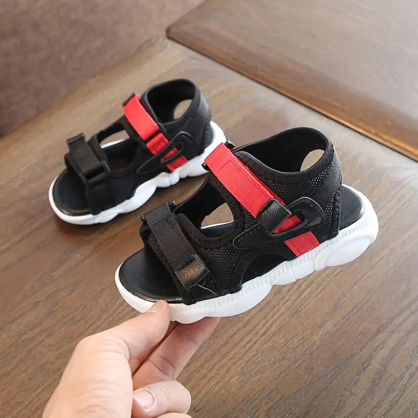 Детские модные спортивные сандалии детские удобные летняя новая пляжная обувь
