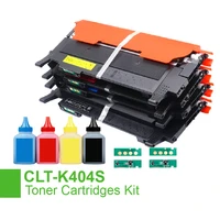 4color toner cartridge clt k404s m404s c404s clt y404s 404s compatible for samsung c430w c433w c480 c480fn c480fw c480w printer
