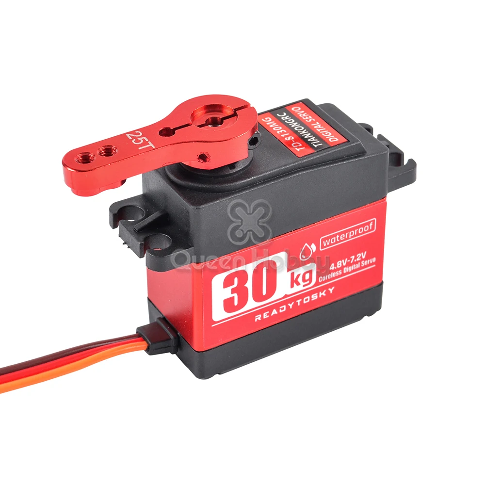 Цифровой сервопривод с большим крутящим моментом водонепроницаемый алюминиевый