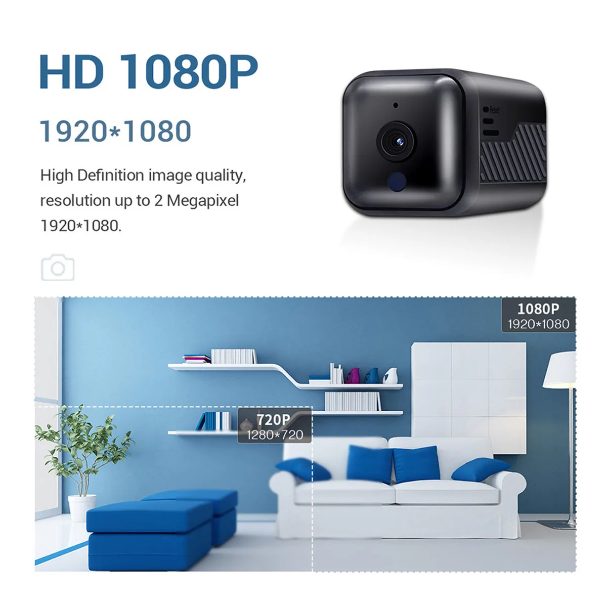 

ESCAM G16 WIFI Wireless IP Camera Video Digital Infrared Night Vision HD 1080P Motion Detection Household Baby Monitor Camera