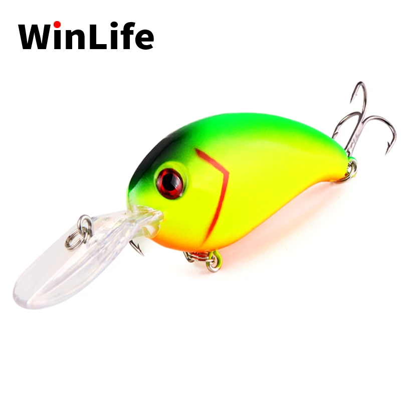 

Winlife 1pc Big Crank Minnow Fishing Lure 10cm 13.6g Topwater Wobbler Jig Bait Crankbait Carp Bass Trout Fishing Tackle SwimBait