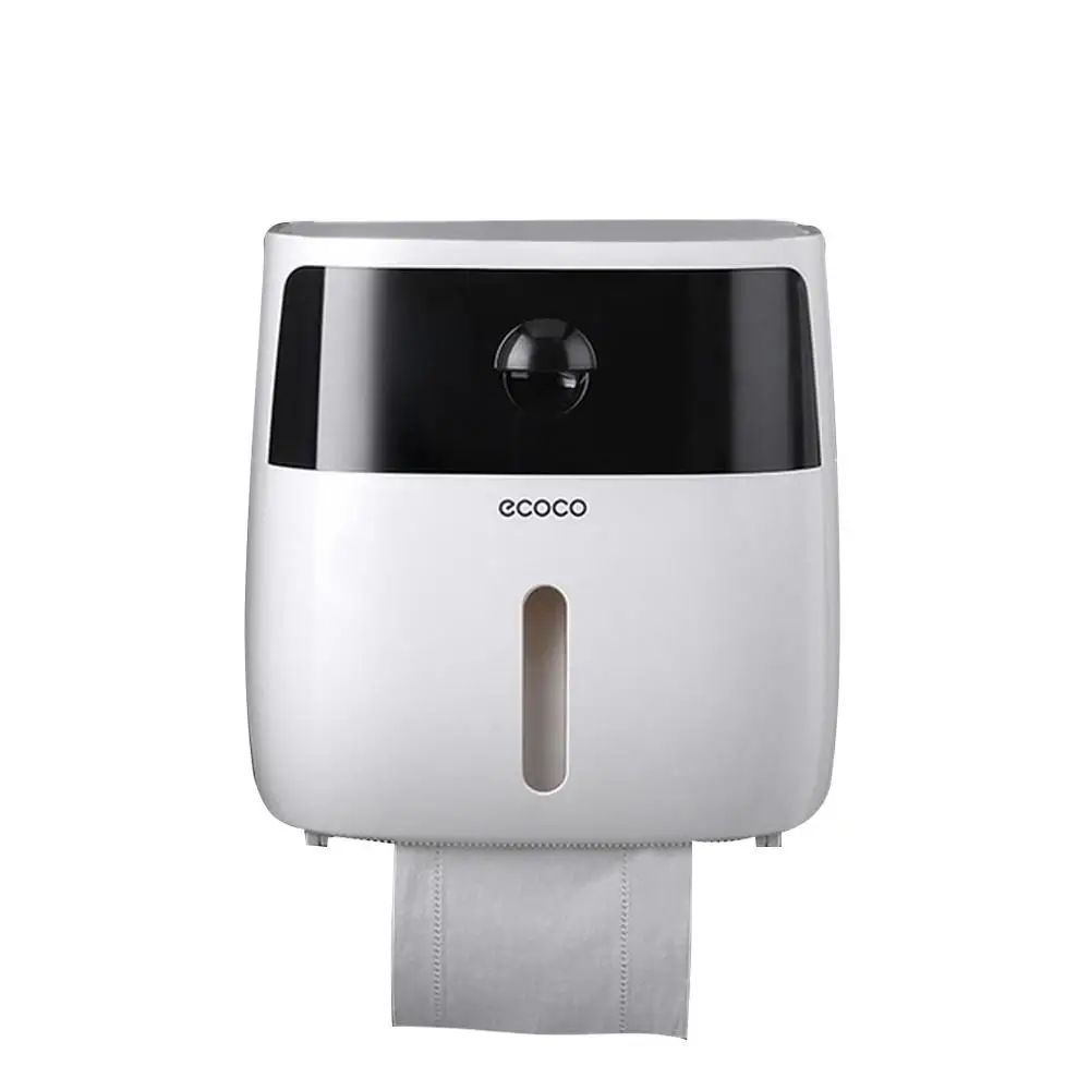 

Waterproof Double-Deck Paper Towel Boxes Storage Basket Wall-Mounted Paper Towel Boxes Rolled Paper Towel Boxes Multi-functional