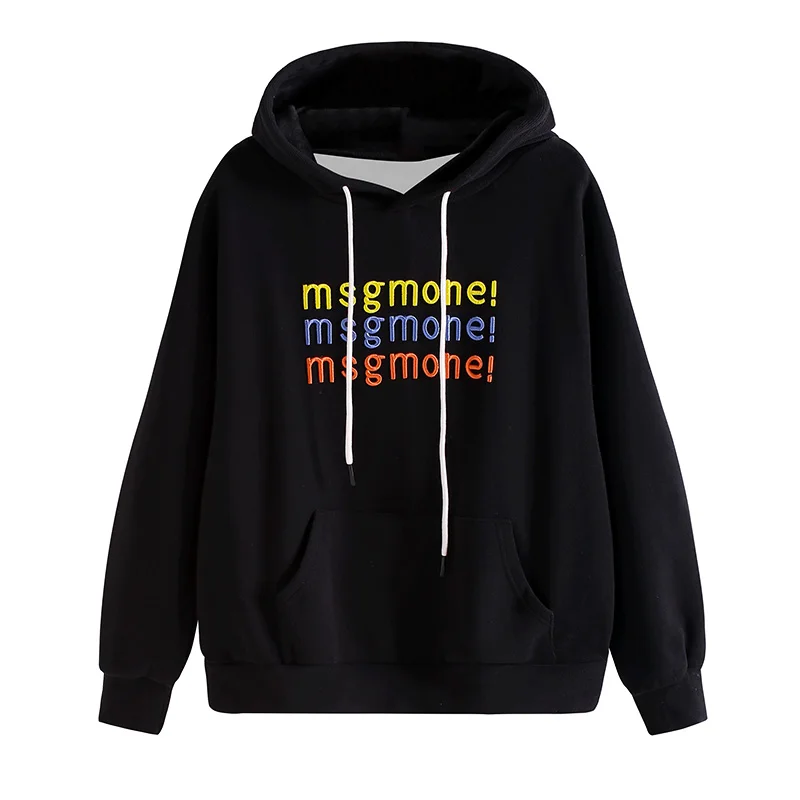 

New Autumn Winter Thick Warm Coat Velvet Women Hoody Sweatshirt Solid Pullover Casual Tops Lady Loose Long Sleeve