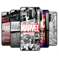 Tempered Glass Cover Marvel Avengers For Oneplus Nord Pro Shockproof Shell Phone Case