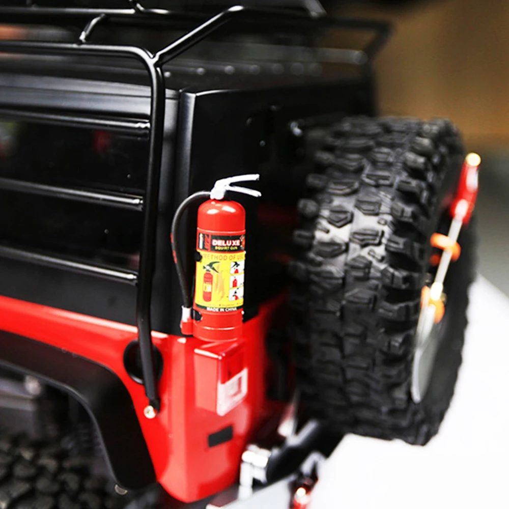 1/10 весы пластиковый Огнетушитель с наклейкой монтажное основание для RC