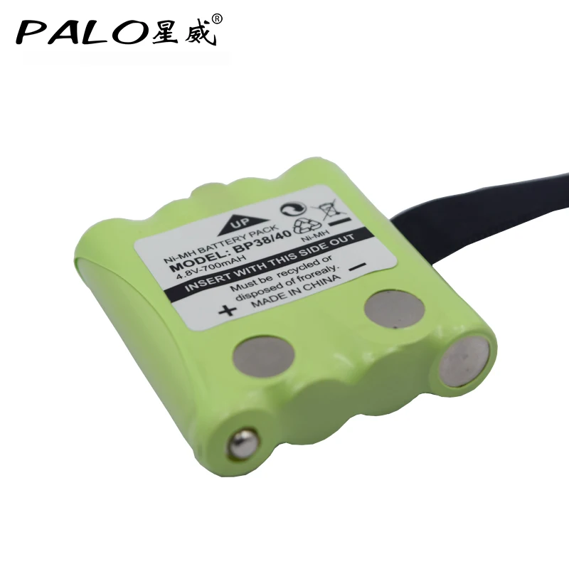 Palo 4,8 V 700 мА/ч, металл-гидридных или никель Батарея для Uniden BP-38 BP-40 BT-1013 BT-537 для MOTOROLA TLKR T4 T5 T6 T7 T8 серии модели