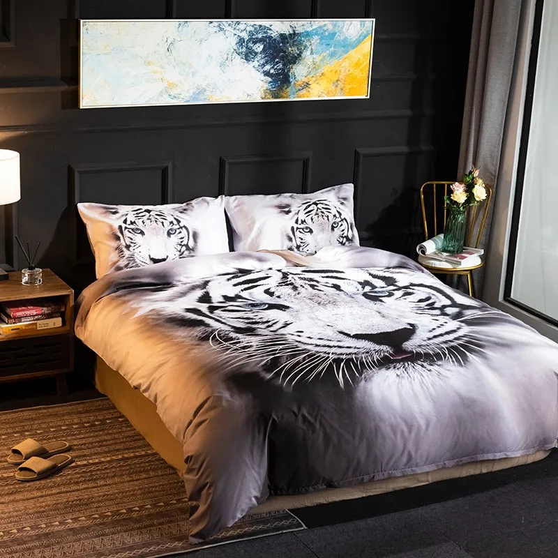 

1pc Duvet Cover+2pc Pillowcase(50X75cm)3D Printed Bedding Set Embroidered Bed Set Boutique Quilt Cover Sheet Pillowcase c50