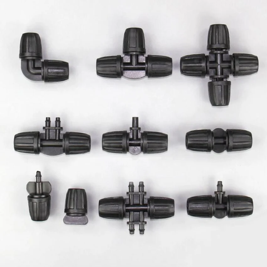 1 шт. распылительная микро насадка с тройниками или винтовым соединителем только