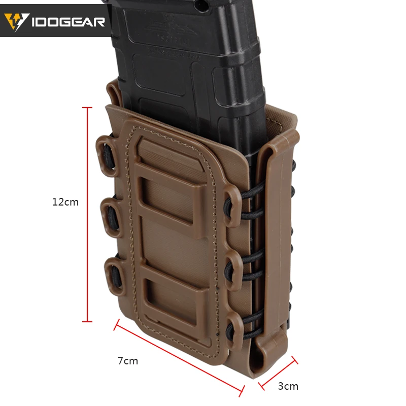 IDOGEAR 5 56 мм 7 62 быстрая сумка тактические Чехлы для журналов Молл ремень установка