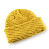 wholesale skull beanies for man woman wool acrylic knitted solid colors hat winter warm berets portable outdoor designer bonnets