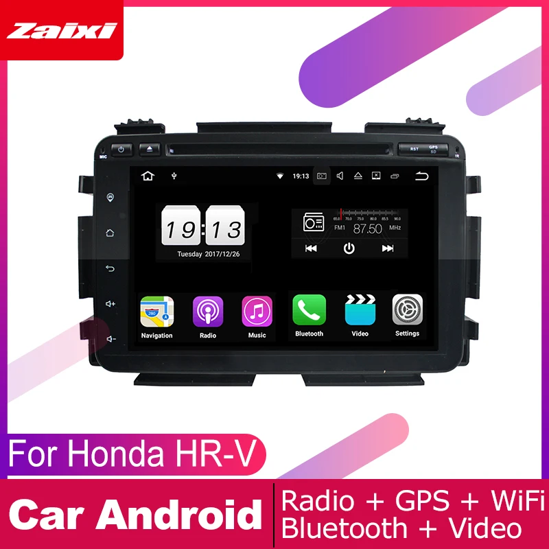 Мультимедийная система ZaiXi автомагнитола 2 DIN с DVD плеером GPS навигацией Navi радио Wi