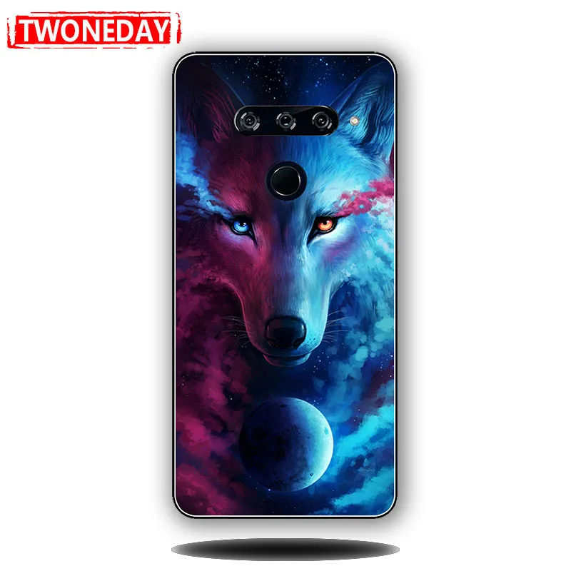 Чехол для LG K51 тонкий милый модный мягкий чехол из ТПУ с рисунком K 51 Q51 Q