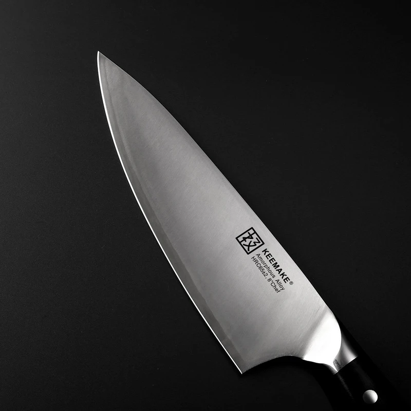 Нож шеф-повара SUNNECKO профессиональный Острый кухонный инструмент 8 дюймов с