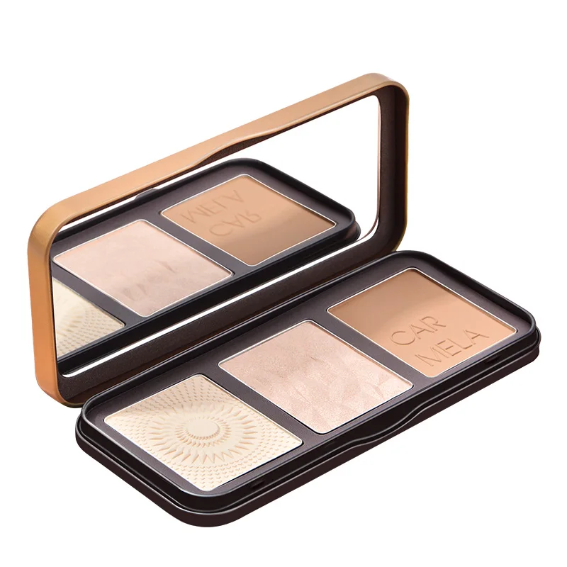 

zq Tricolor Contour Compact Natural Three-Dimensional Nose Shadow Side Shadow Highlight Shadow