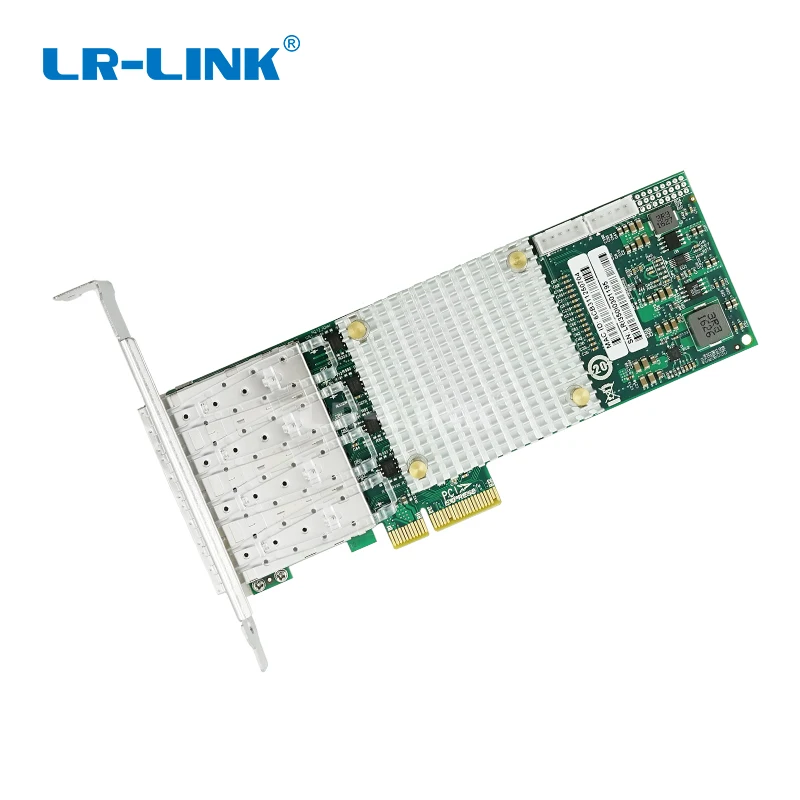 LREC9054PF-4SFP Intel I350 BasedPCIe x4 100FX Quad SFP Port Fiber Ethernet сетевой адаптер (4 x SFP) | Компьютеры и офис