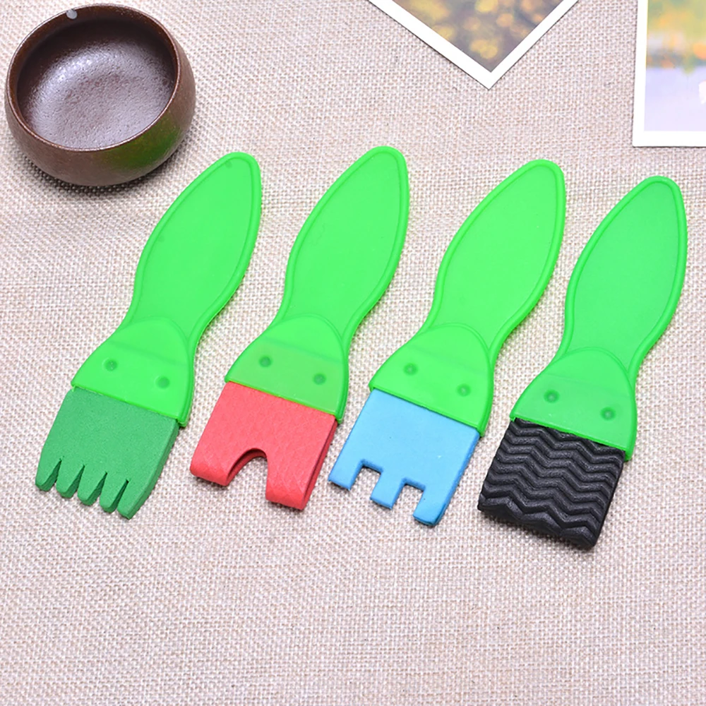 

31pcs/42pcs Sponge Painting Brushes Kit Kids Early Learning Sponge Drawing Shapes Paint Craft Brushes Craft Toys Education Toy