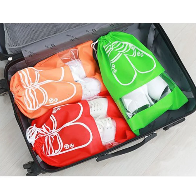 2 размера водонепроницаемые сумки для обуви женские путешествий портативные на