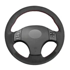 Прошитая вручную черная замша, не скользит, фототкань для Lexus IS IS250 IS250C IS300 IS300C IS350 IS350C F SPORT