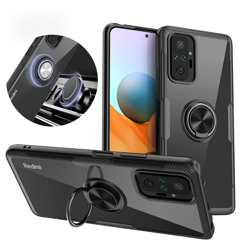 Противоударный прозрачный чехол из ТПУ для Xiaomi Mi Band 10 T 9T Pro Redmi Note 9 лет 9S 8 7 POCO F3 X3 NFC