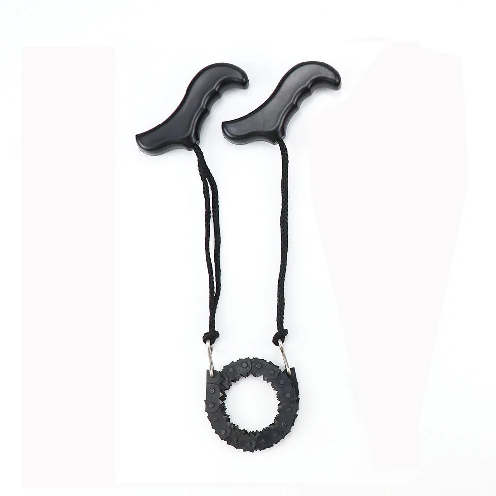 Уличная портативная цепная пила для выживания в дикой природе острые пилы