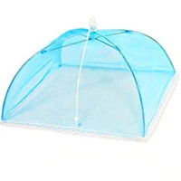 pop up mesh screen protect food cover tent dome net umbrella picnic kitchen folded mesh anti fly mosquito umbrella