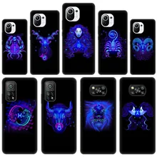 Zodiac Sign Fundas Shockproof Phone Case For Xiaomi Poco X3 NFC M3 Pro 9T 11 Note 10 10T Lite 5G Soft Cover Shell Silicone TPU