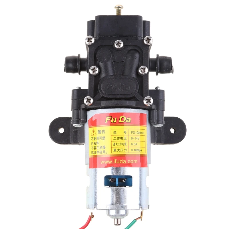 

12V Water Pumps High Pressure Self priming Diaphragm Pump Compatible with Motorhome/Caravan