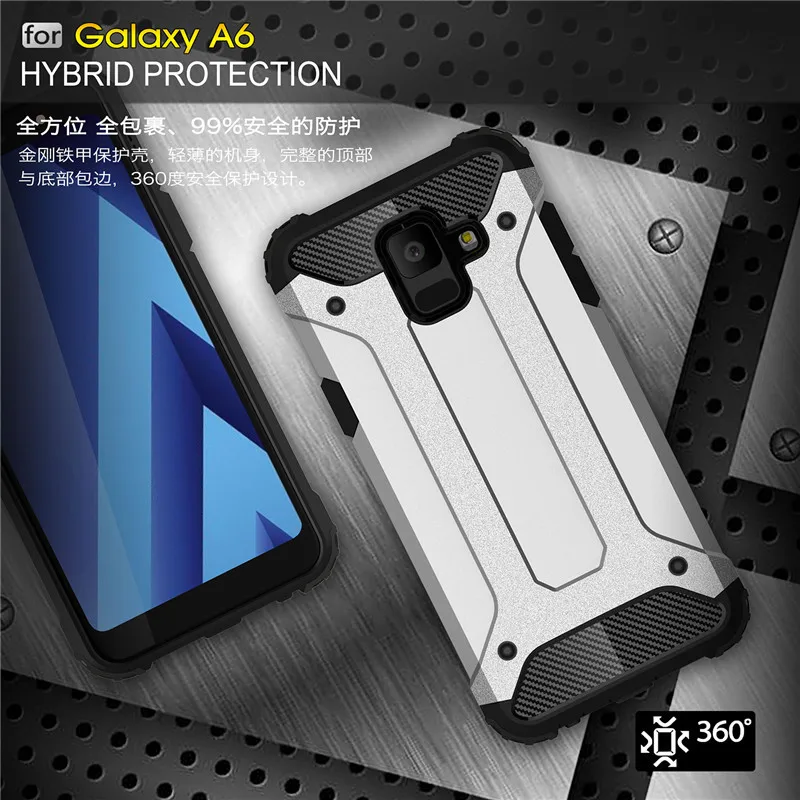 Чехол-броня для samsung Galaxy A50 задняя крышка телефона силиконовый чехол-бампер