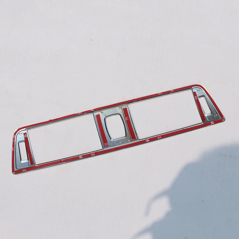 

Silver Internal ABS Chrome Center Console Air Outlet Trim Frame For BMW 3 Series F30 2013-2017 Car Accessories