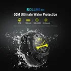 Умные часы-телефон Rollme S08 4G для мужчин, IP68, водонепроницаемость 50 м, двойная камера 8.0 МП, 4G LTE, GPS, Glonass, 1,69 дюйма, IPS, 1360 мАч