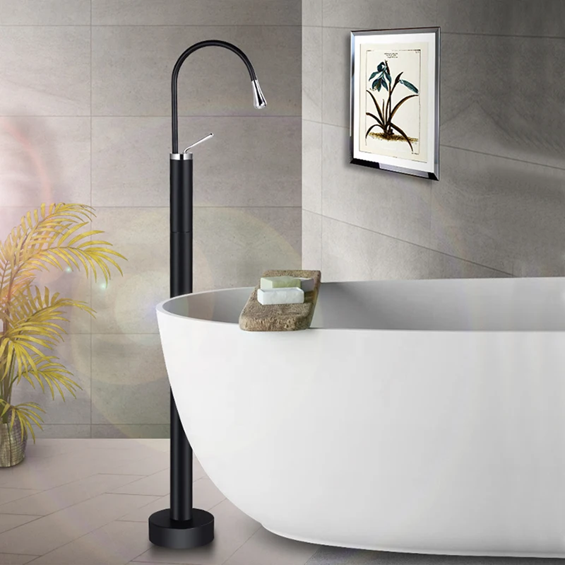 Смесители для ванны смесители раковины напольные черная отделка латунь отдельно