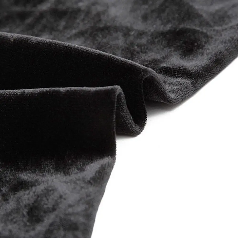 

Vintage Women Full Finger Stretchy Long Evening Party Velvet Gloves Arm Warmers Clothing Decor Accessory Xmas Gift