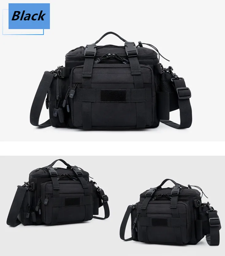 

Multifunctional Fishing Tackle Bags Single Shoulder Crossbody Bag Waist Pack Fish Lures Gear Utility Storage Fishing Bag