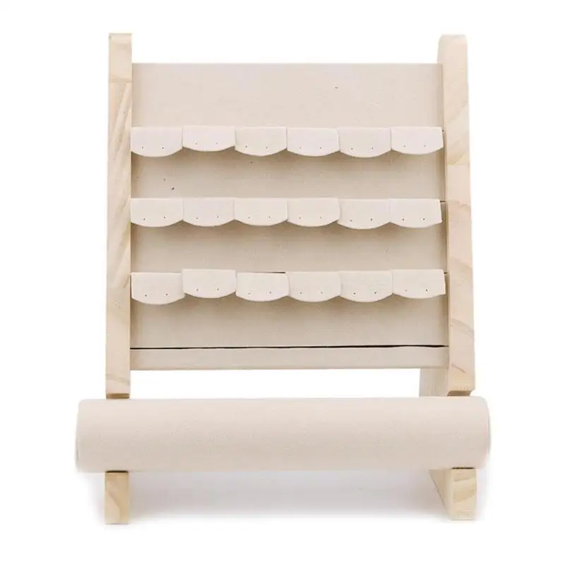 1 шт Высокое качество старинные деревянные/бархат браслет цепочка для ключей