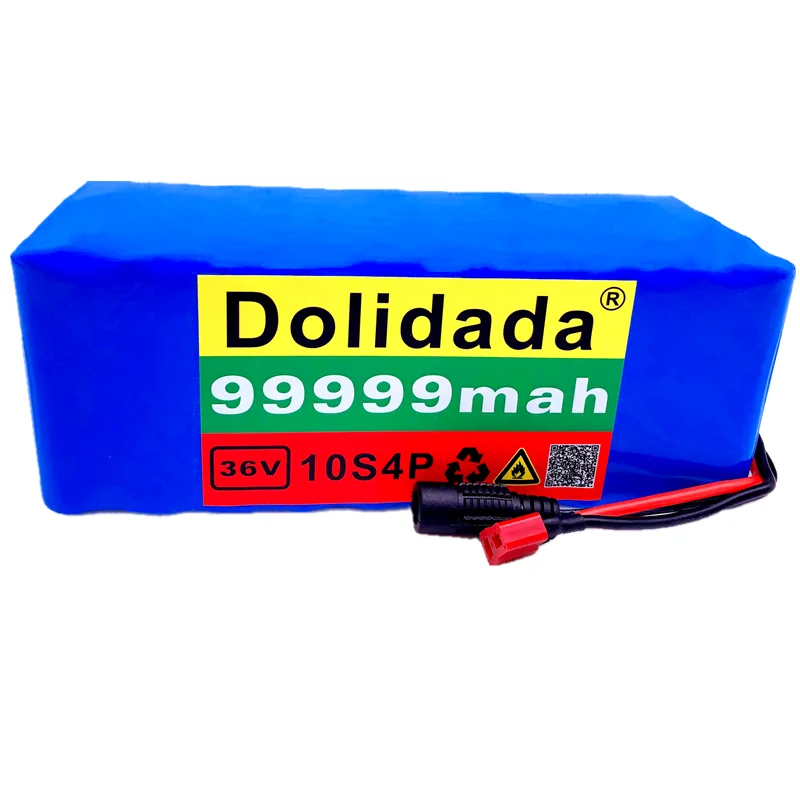 

36V10S4P 99999mah 1000W high power and capacity 42V18650 lithium battery pack ebike electric bicycle bicycle scooter 9.99mah BMS