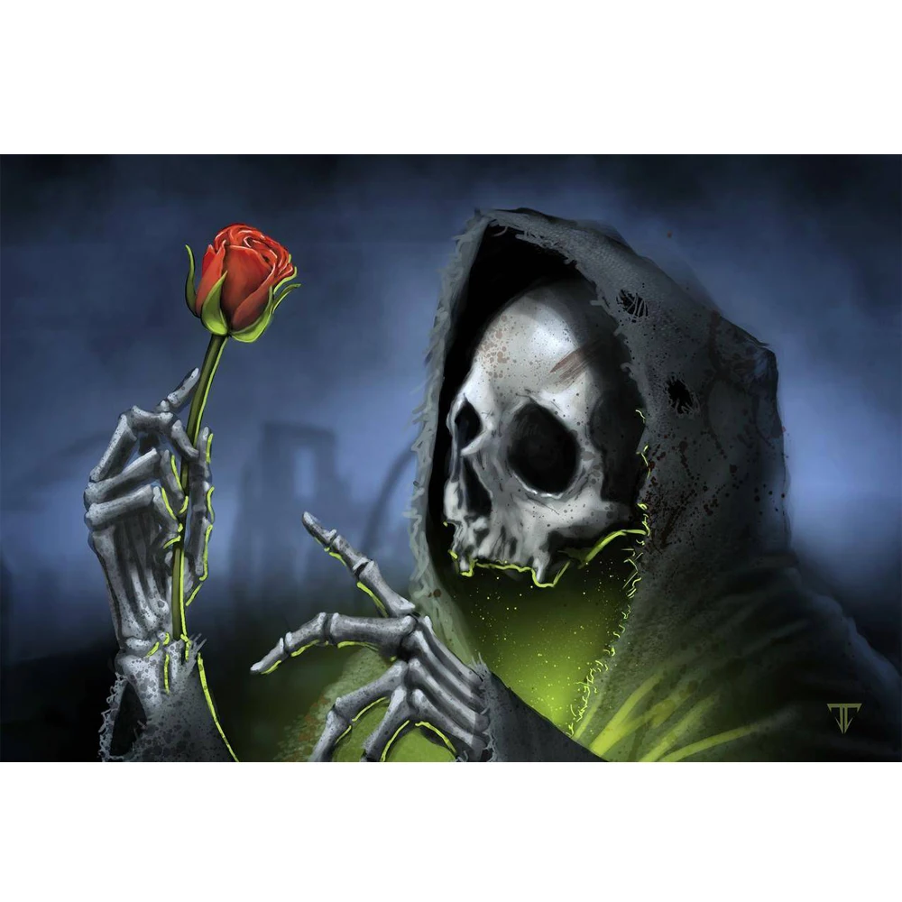 

Алмазная живопись 5D с полным покрытием Grim Raper, бесплатная доставка, украшение для дома, картина ручной работы «сделай сам»