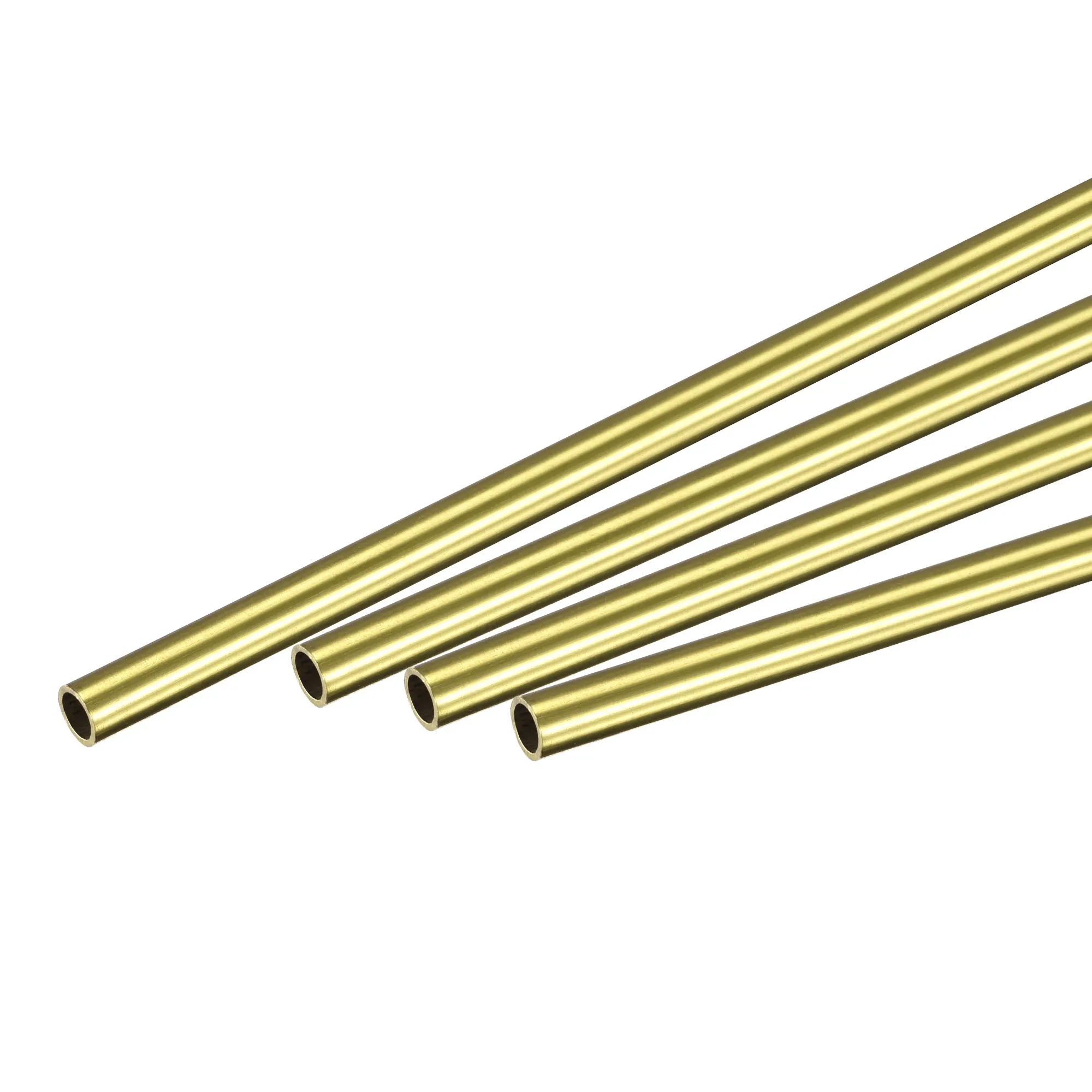 

Uxcell Brass Round Tube 5mm OD 0.5mm Wall Thickness 200mm Length Pipe Tubing 4 Pcs