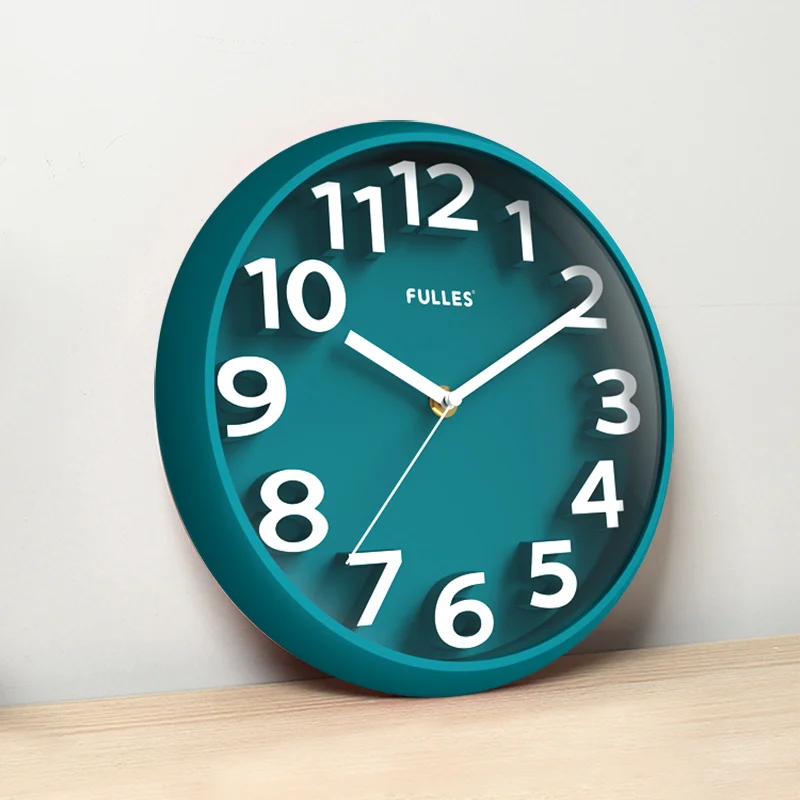 

Minimalist Luxury Wall Clock Fashion Living Room Creative Mute Modern Nordic Wall Clock Bedroom Reloj De Pared Home Decor DG50WC
