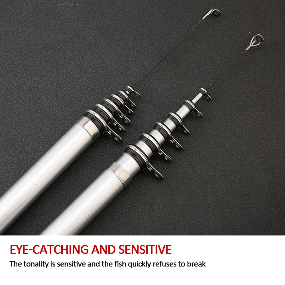Портативная телескопическая рыболовная удочка FRP Удочка 1 8/2 1/2 4/2 7/3 0 м