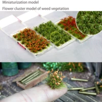 miniaturization model flower cluster model of weed vegetation scene sand table making materials diy handmade materials