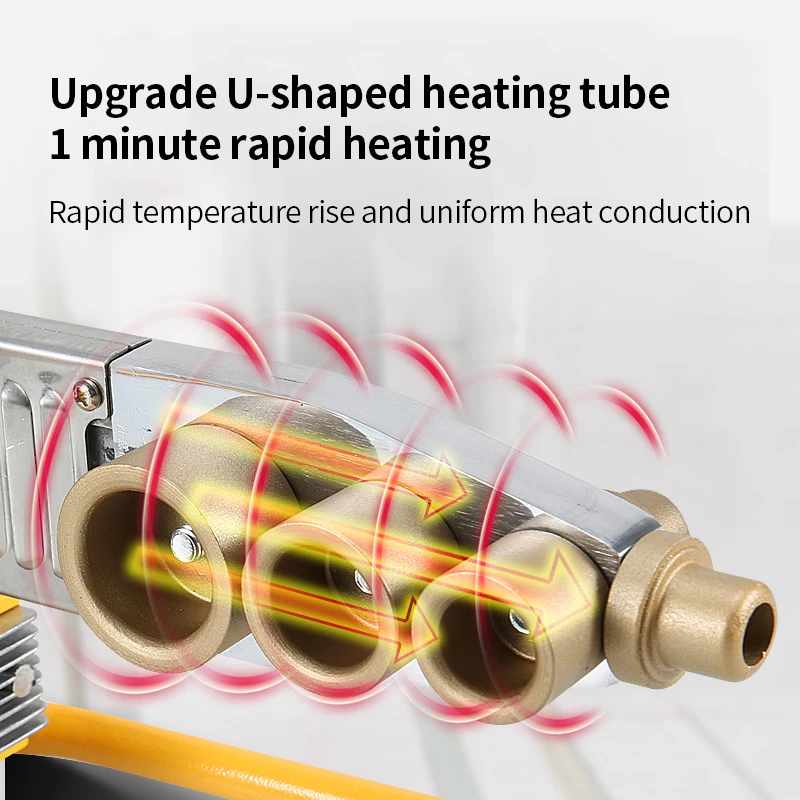 Электронный термоплавкий аппарат для полипропиленовых труб с постоянной