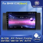 NaviFly 8G 128G 1280*720 Carplay Android устройство GPS автомобильное радио mutilimedia для BMW X5 E53 E39 1999 - 2006 навигация DSP 4G