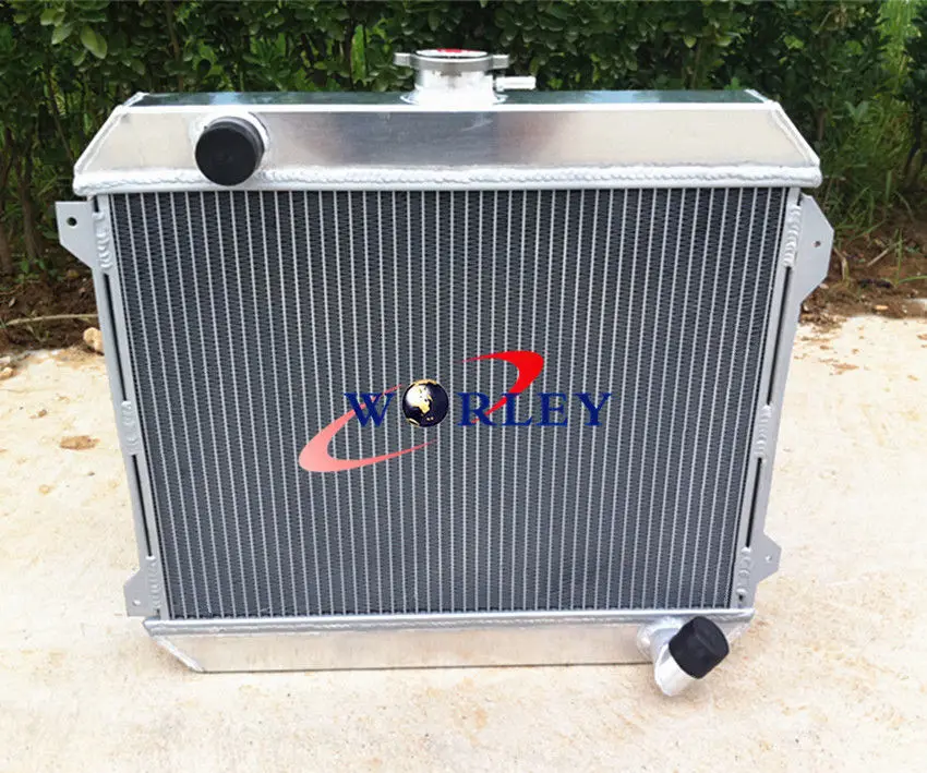 

Full Aluminum Racing Radiator For Nissan Stanza Datsun 620 L20B Manual 1975-1979 76 77 78 79 MT