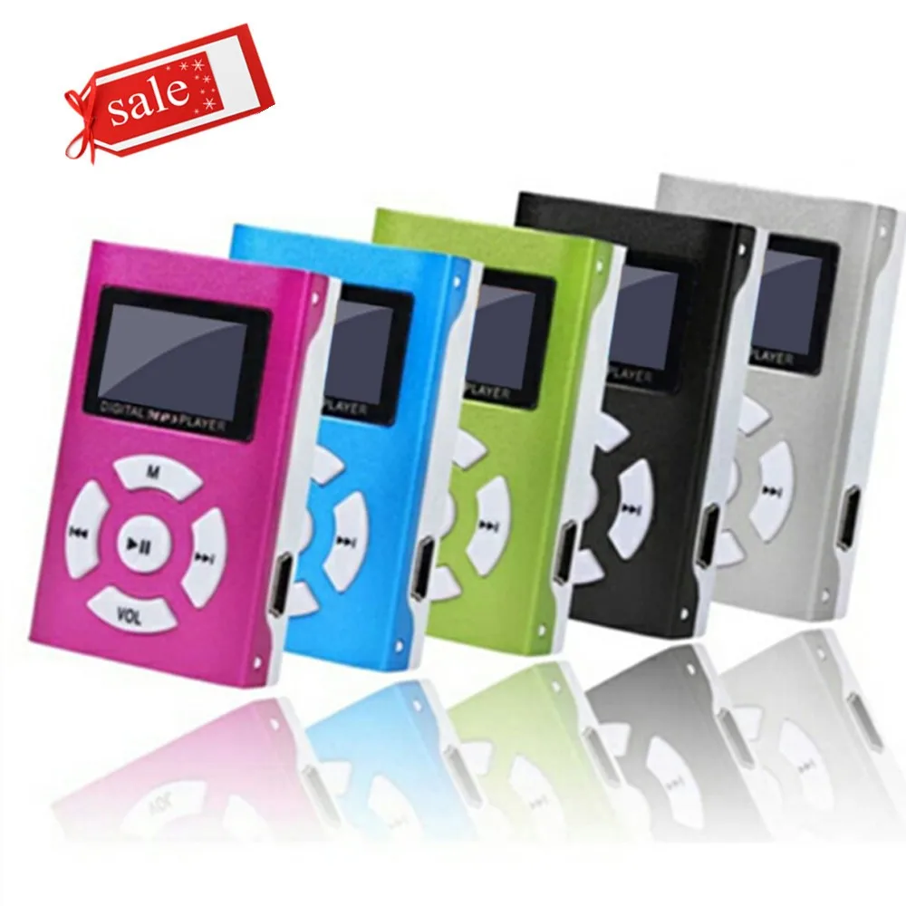 Hifi USB мини mp3 плеер ЖК экран поддержка 32 ГБ Micro SD TF карта спортивный новый стиль
