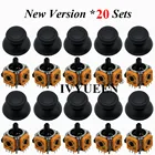 Джойстики IVYUEEN для PlayStation 4 PS4 Pro Slim, 20 наборов, аналоговый сенсорный модуль, потенциометр, ремонт джойстика