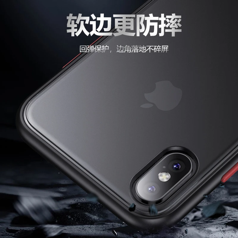 Новый чехол для телефона прозрачный матовый удобный без отпечатков пальцев