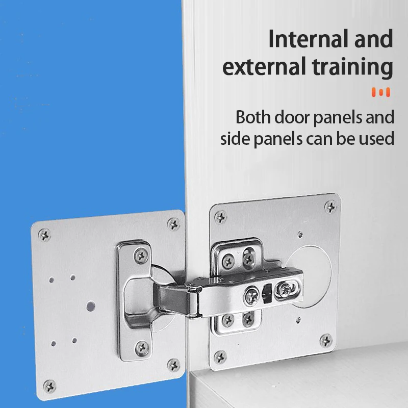 

Hinge Repair Plate Rust Resistant Stainless For Cabinet Furniture Drawer Window Stainless Steel Furniture Hardware Accessories