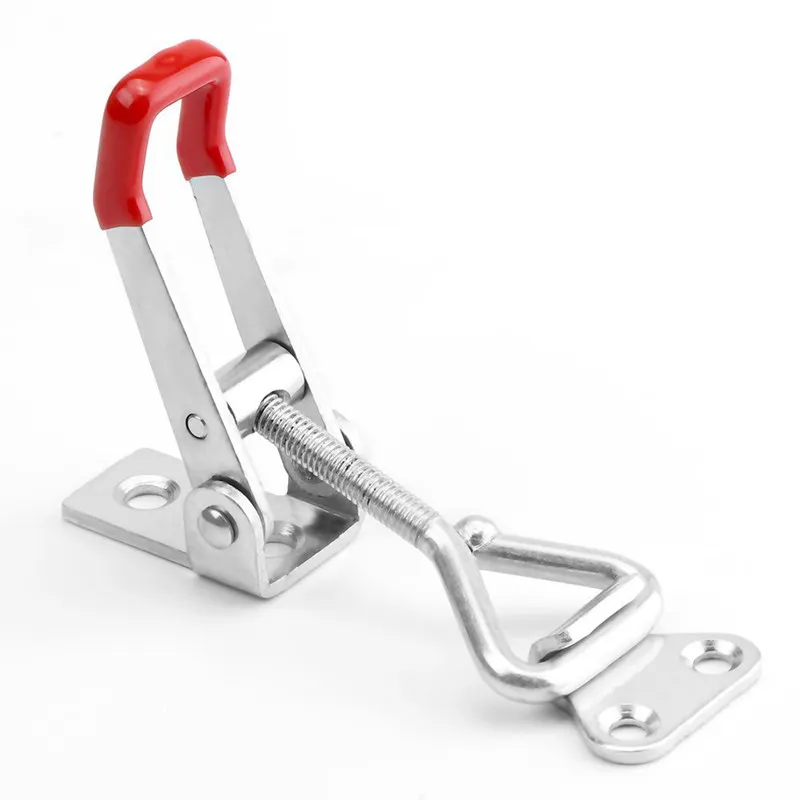 4-Pack Pull Latch-металлический Регулируемый Чехол для дверного шкафа с защелкой-360